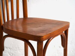 Sillas bistrot Thonet antiguas (c.1900). Conjunto de 2 piezas #14