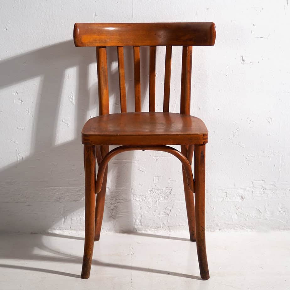 Sillas bistrot Thonet antiguas (c.1900). Conjunto de 2 piezas #14