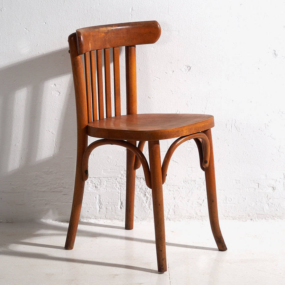 Sillas bistrot Thonet antiguas (c.1900). Conjunto de 2 piezas #14
