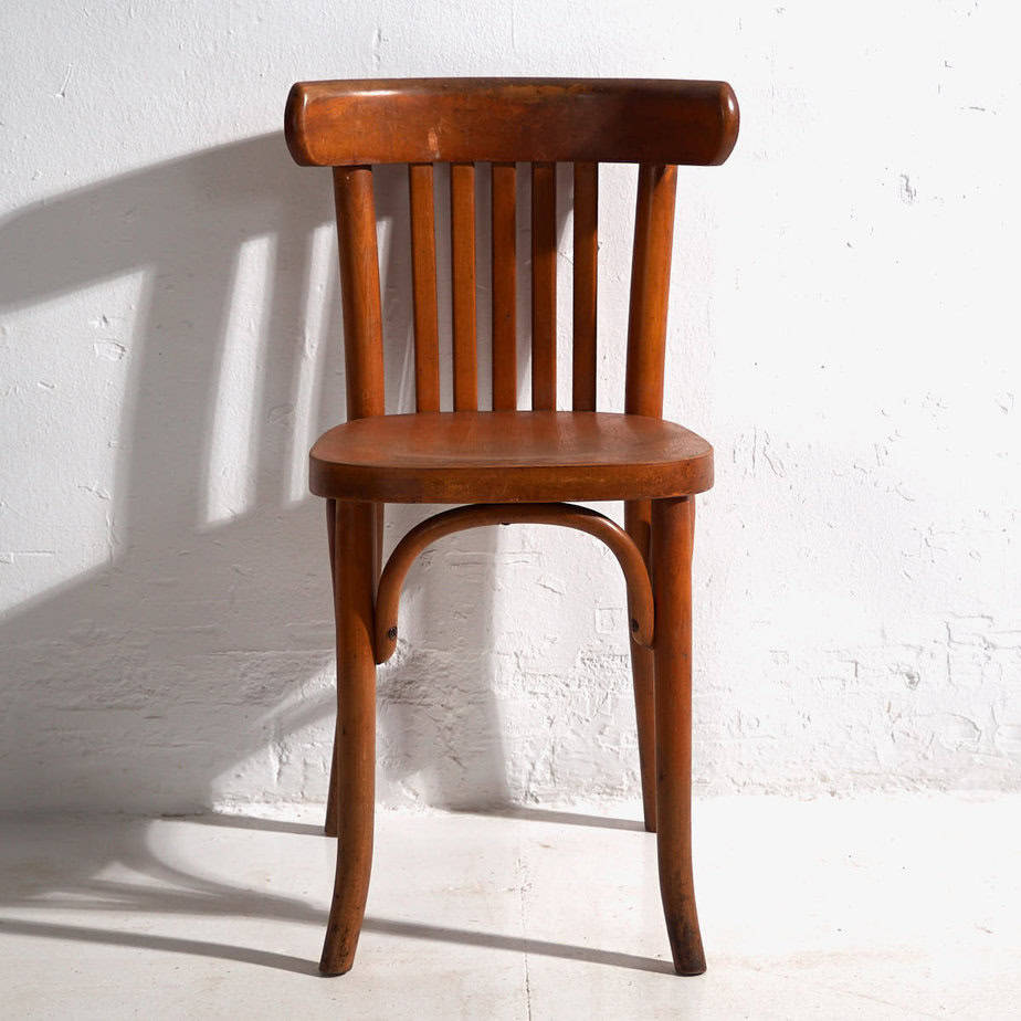Sillas bistrot Thonet antiguas (c.1900). Conjunto de 2 piezas #14