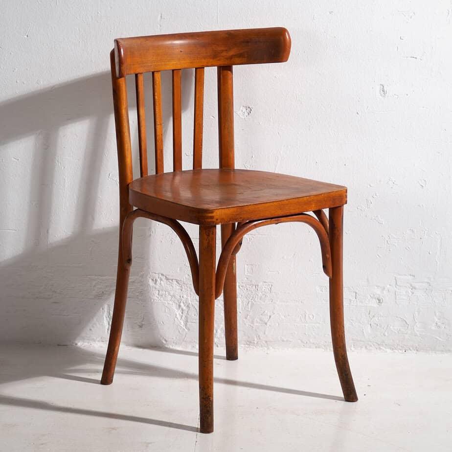 Sillas bistrot Thonet antiguas (c.1900). Conjunto de 2 piezas #14