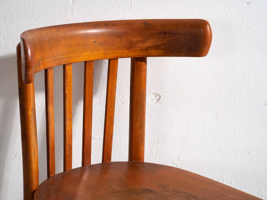 Sillas bistrot Thonet antiguas (c.1900). Conjunto de 2 piezas #14