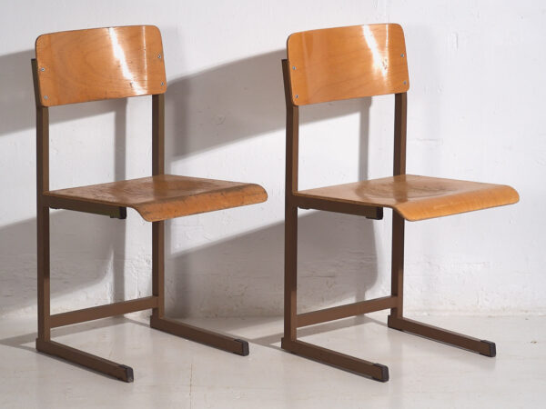 Sillas vintage para salón (c.1950). Conjunto de 4 piezas