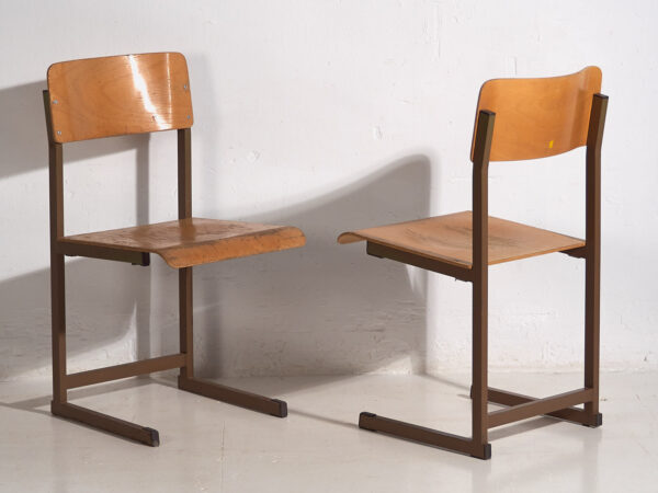 Sillas vintage para salón (c.1950). Conjunto de 4 piezas