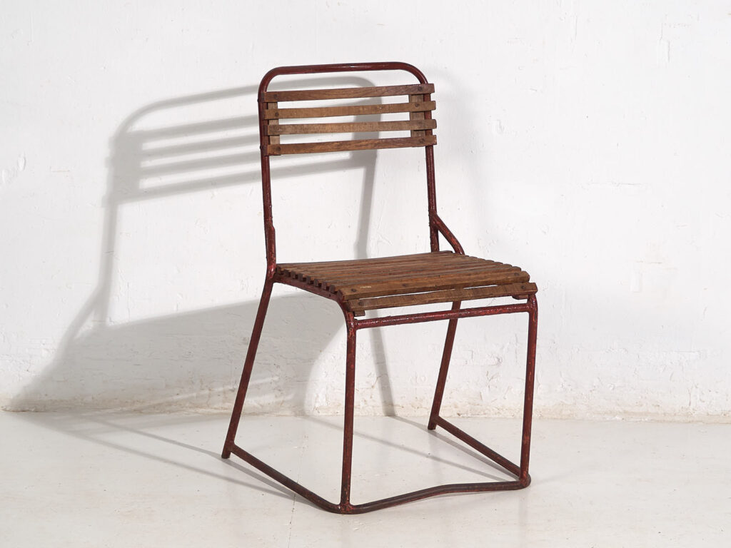 Antiguas sillas de exterior (c.1920). Conjunto de 4 piezas #16