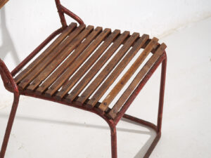 Antiguas sillas de exterior (c.1920). Conjunto de 4 piezas #16