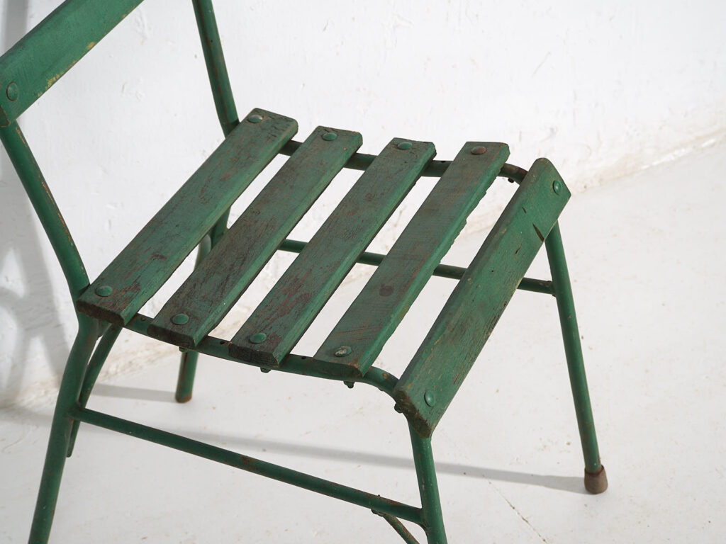 Antiguas sillas de exterior (c.1920). Conjunto de 4 piezas #16