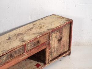 Antiguo mueble TV de estilo wabi sabi (c.1900) #34
