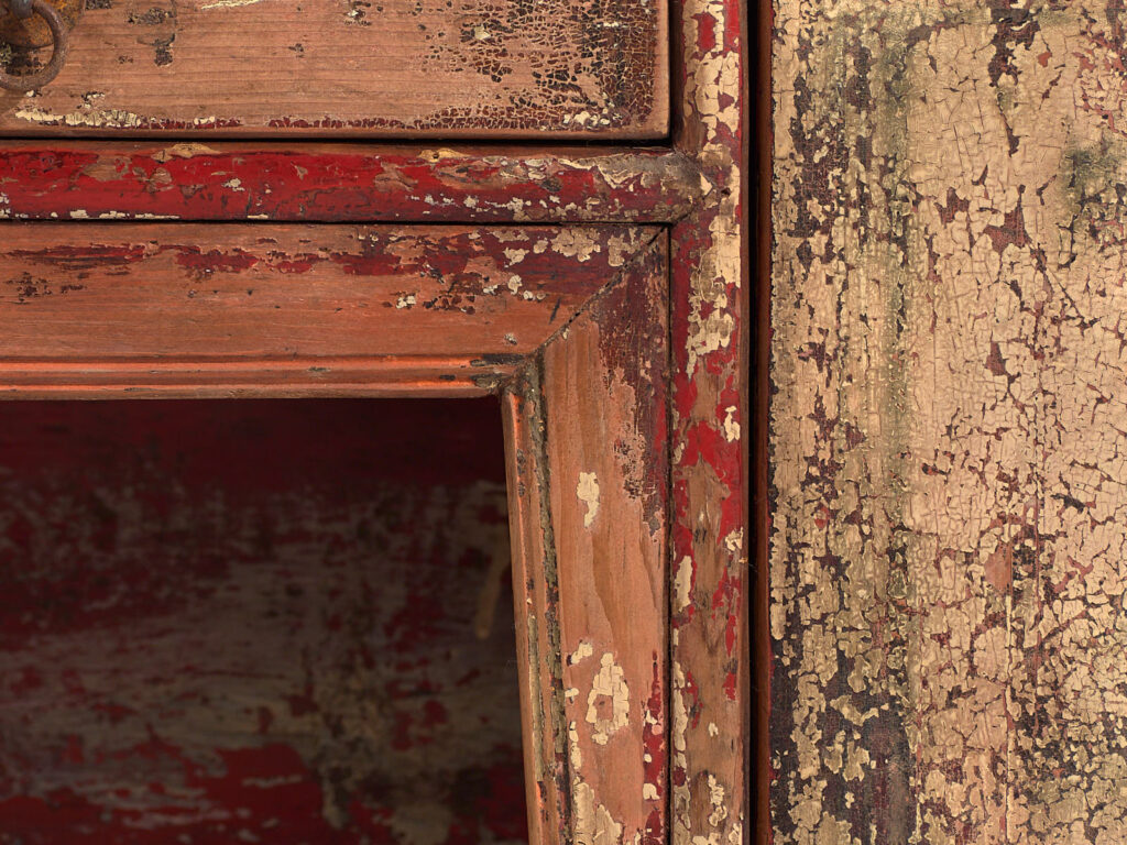 Antiguo mueble TV de estilo wabi sabi (c.1900) #34