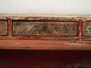 Antiguo mueble TV de estilo wabi sabi (c.1900) #34