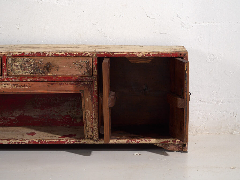 Antiguo mueble TV de estilo wabi sabi (c.1900) #34
