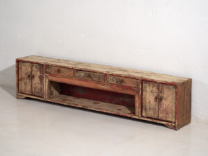 Antiguo mueble TV de estilo wabi sabi (c.1900) #34