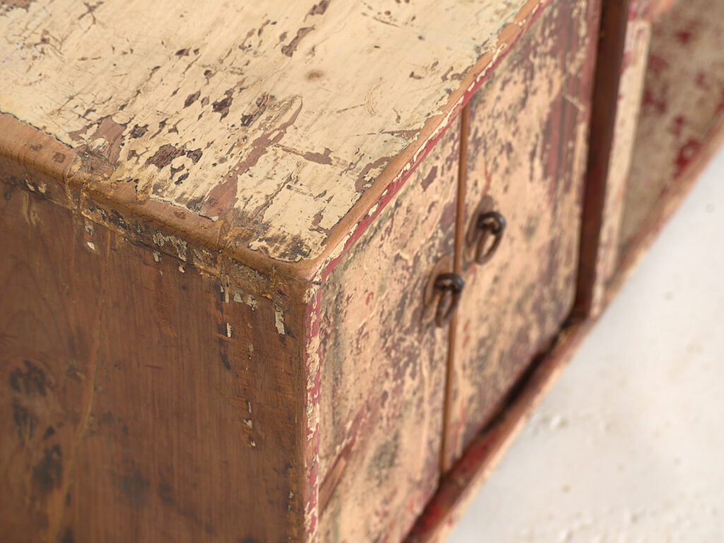 Antiguo mueble TV de estilo wabi sabi (c.1900) #34