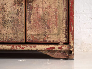 Antiguo mueble TV de estilo wabi sabi (c.1900) #34