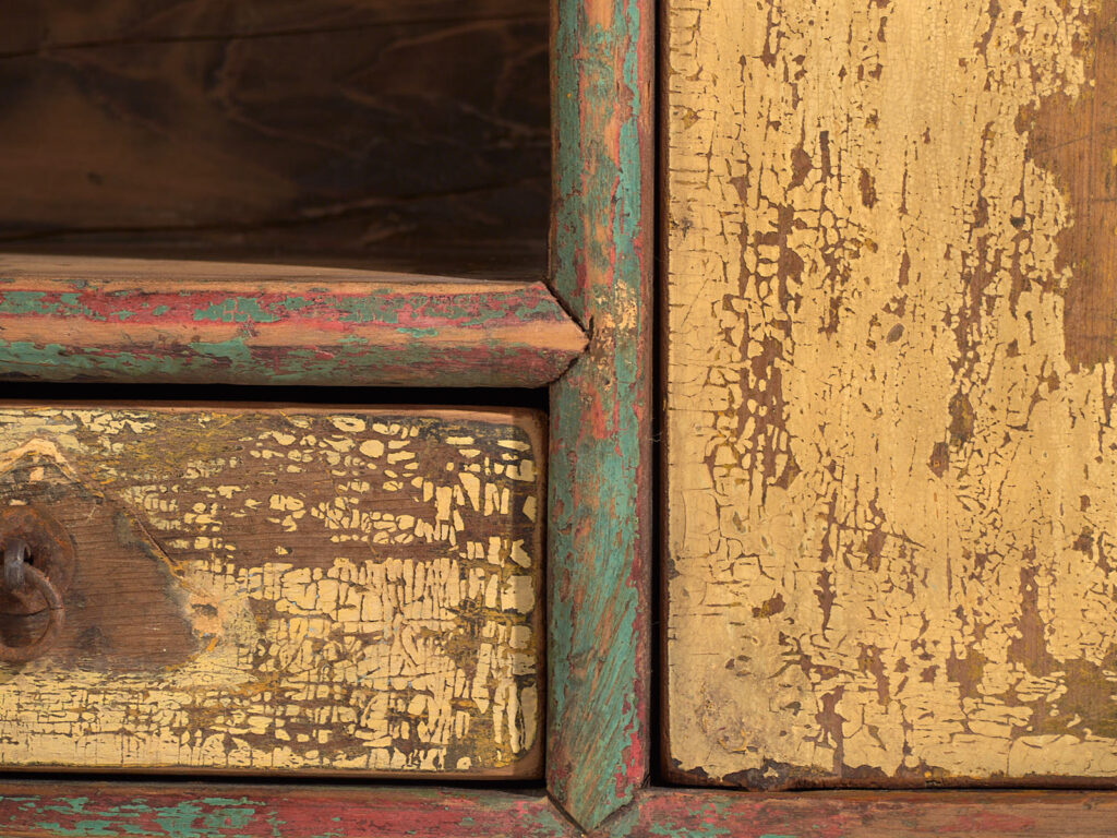 Antiguo mueble bajo de estilo wabi sabi (c.1900) #35