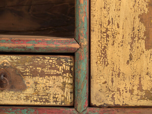 Ancien meuble bas de style wabi sabi (c.1900) #35