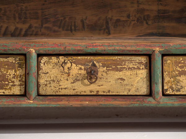 Ancien meuble bas de style wabi sabi (c.1900) #35
