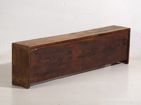 Ancien meuble bas de style wabi sabi (c.1900) #35