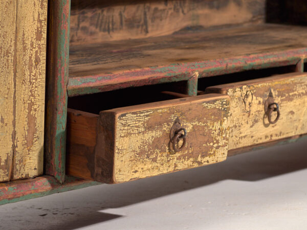 Ancien meuble bas de style wabi sabi (c.1900) #35