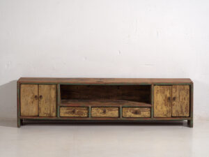 Antiguo mueble bajo de estilo wabi sabi (c.1900) #35