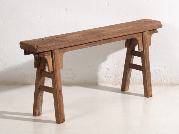 Banco de estilo primitivo antiguo (c.1870) #2