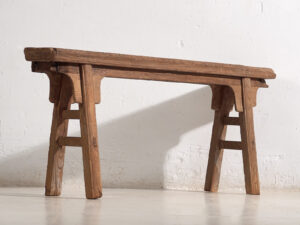 Banco de estilo primitivo antiguo (c.1870) #2