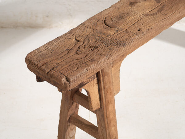 Banco de estilo primitivo antiguo (c.1870) #2