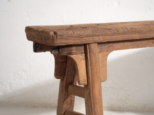 Banco de estilo primitivo antiguo (c.1870) #2