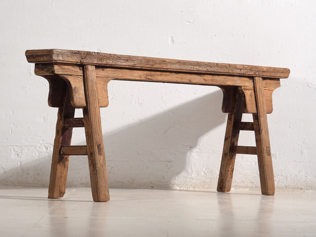 Banqueta asiática antigua (c.1870) #3