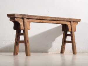 Banqueta asiática antigua (c.1870) #3