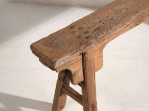 Banqueta asiática antigua (c.1870) #3