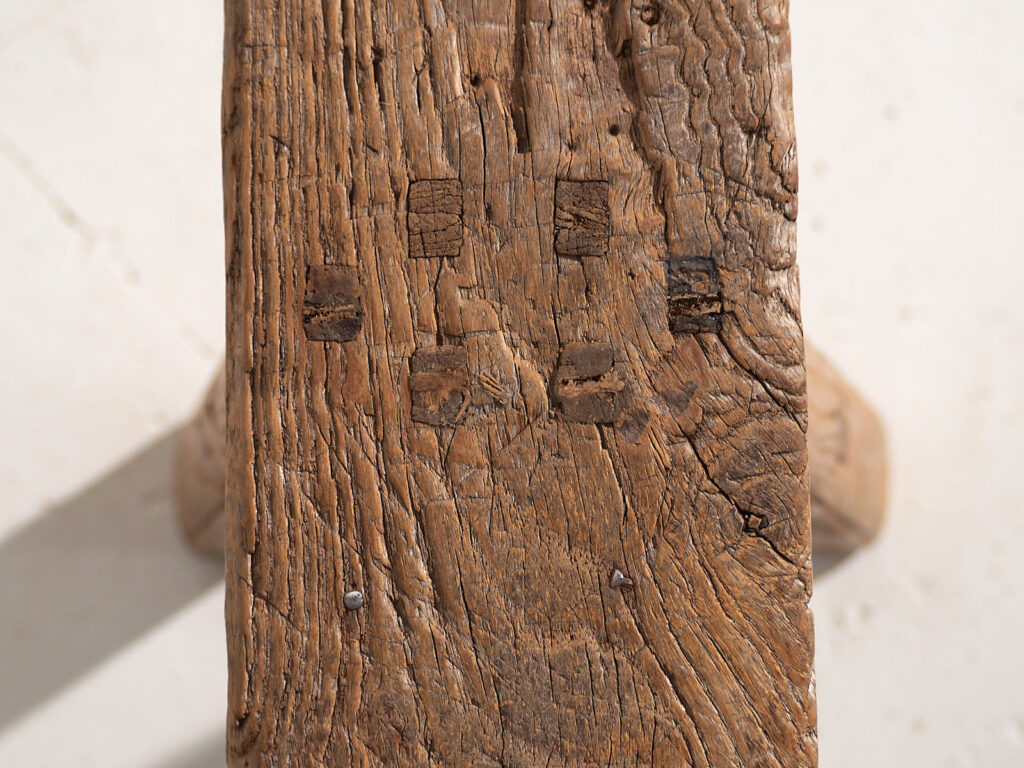 Banqueta asiática antigua (c.1870) #3