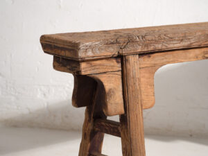 Banqueta asiática antigua (c.1870) #3