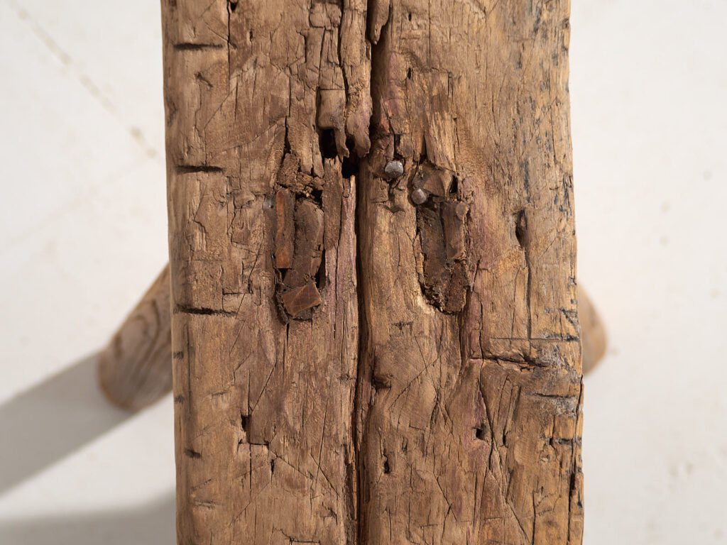 Banco para pie de cama antiguo (c.1870) #5