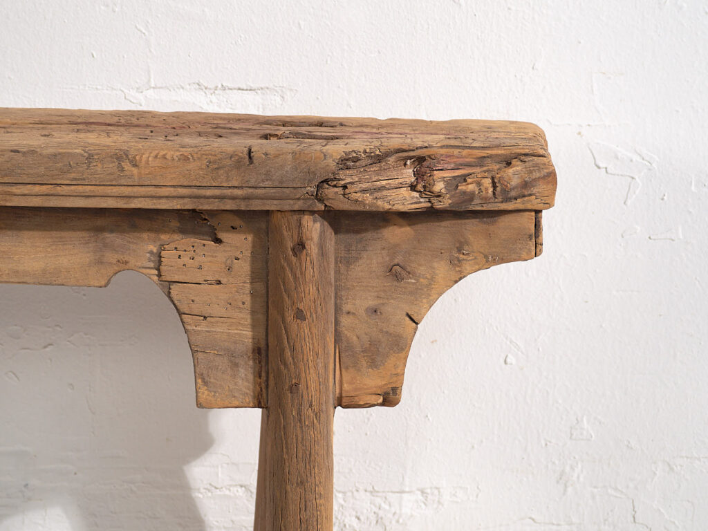 Banco para pie de cama antiguo (c.1870) #5