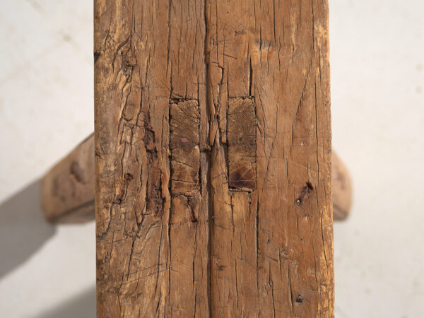 Banc ancien de style wabi sabi (c.1870) #9