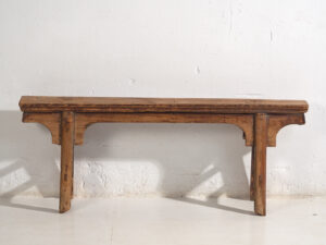 Banco de estilo wabi sabi antiguo (c.1870) #9