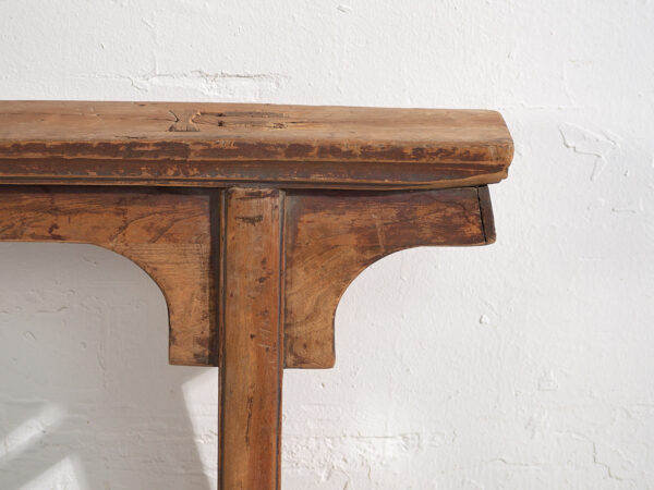 Banc ancien de style wabi sabi (c.1870) #9