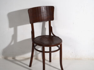 Antiguas sillas de comedor de madera curvada (c.1920). Conjunto de 4 piezas #6