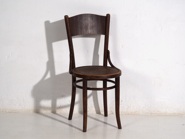 Chaises Thonet-Mundus en bois courbé (vers 1920). Ensemble de 4 pièces n°3