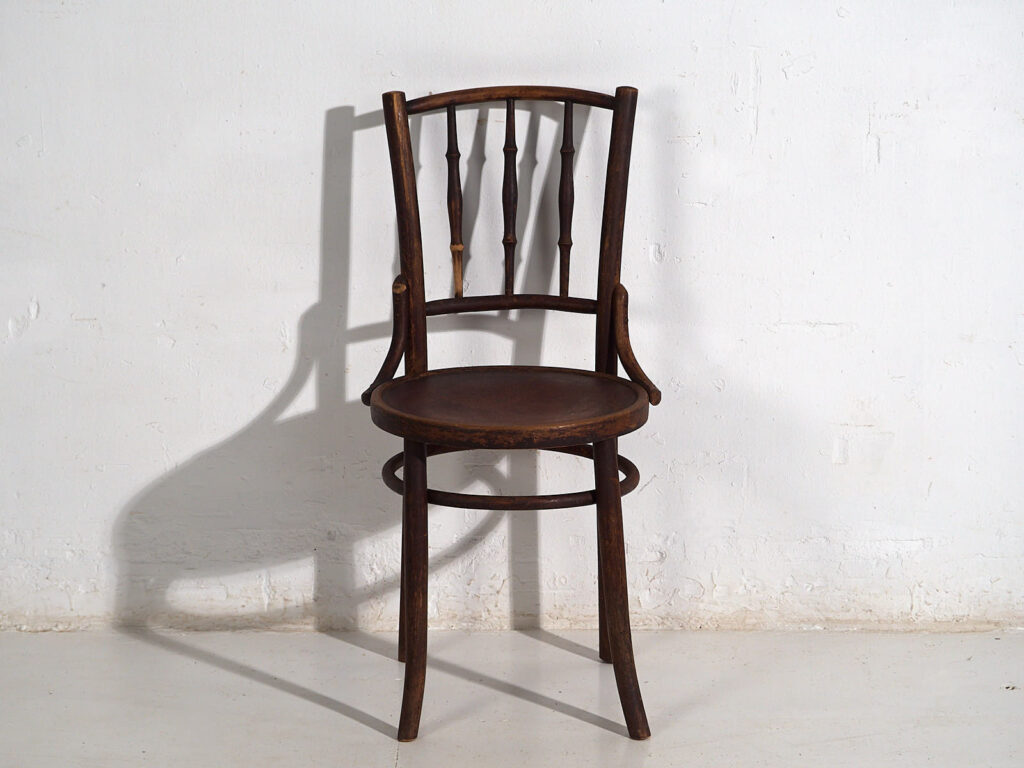 Sillas antiguas de estilo vienés (c.1920). Conjunto de 4 piezas #4