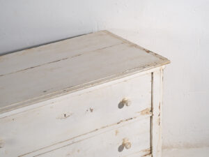 Antigua cómoda de color blanco (c.1920) #24