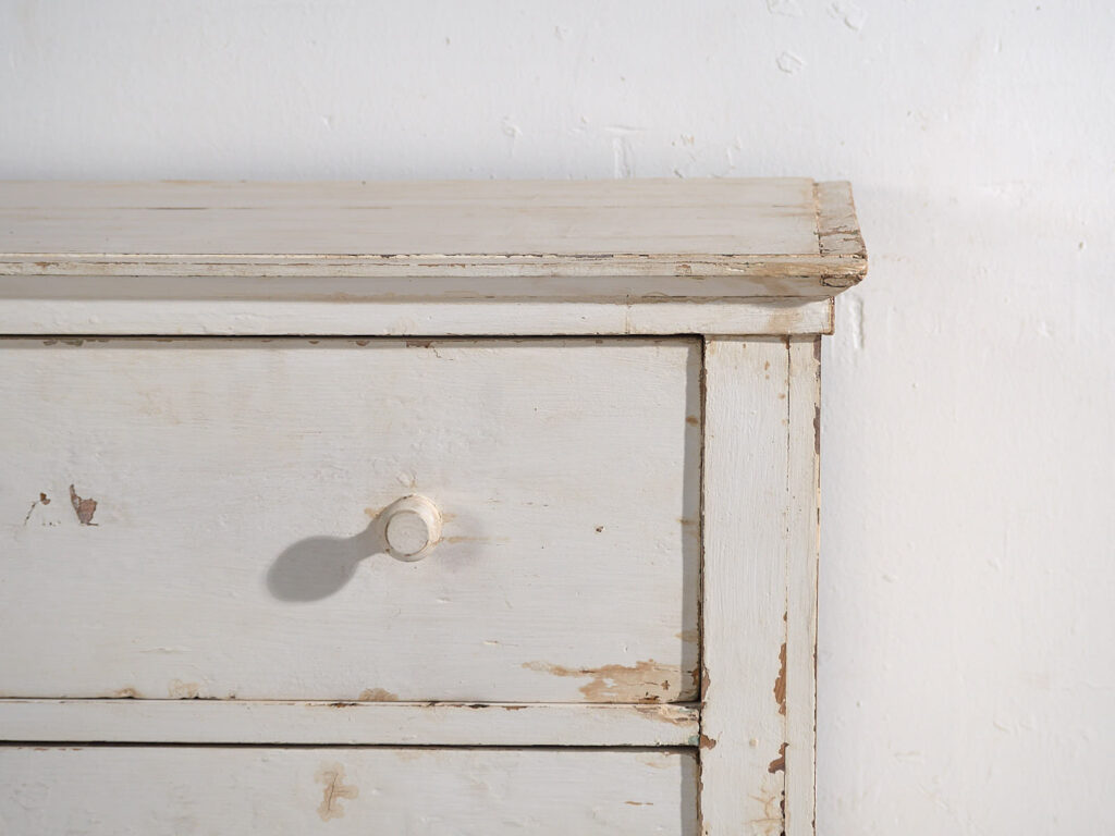 Antigua cómoda de color blanco (c.1920) #24