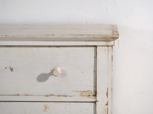 Antigua cómoda de color blanco (c.1920) #24