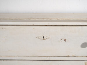 Antigua cómoda de color blanco (c.1920) #24