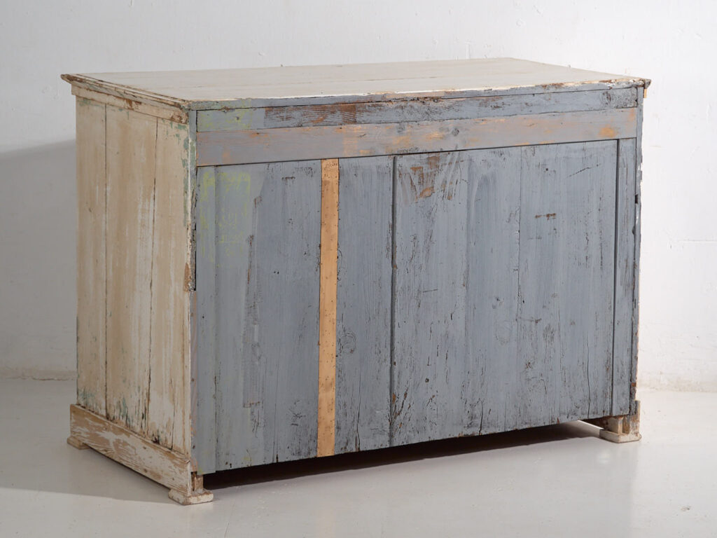 Antigua cómoda de color blanco (c.1920) #24