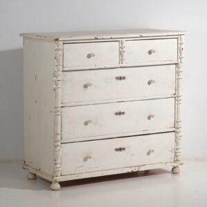 Cajonera blanca antigua (c.1920) #47