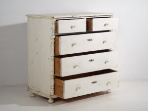 Antique white chest of drawers (c.1920) #47