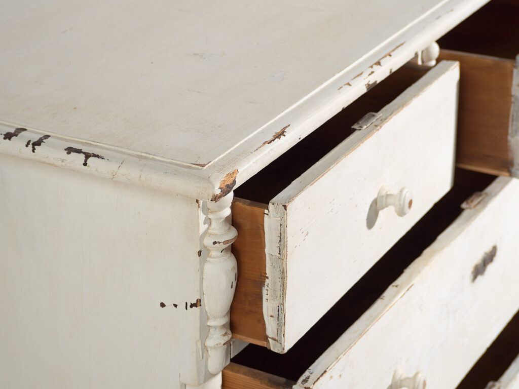 Antique white chest of drawers (c.1920) #47