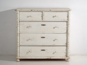 Antique white chest of drawers (c.1920) #47